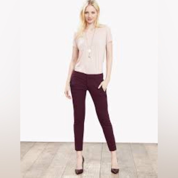 NWT Banana Republic Sloan Slim Ankle Pant Sz 4P - Picture 11 of 12